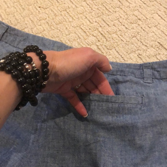 Chambray shorts - Picture 3 of 4